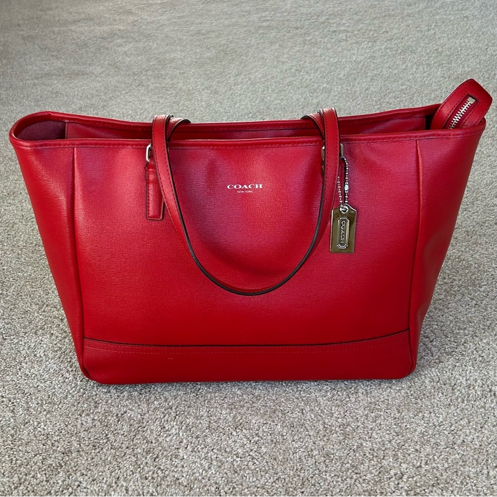 Coach Leather Tote